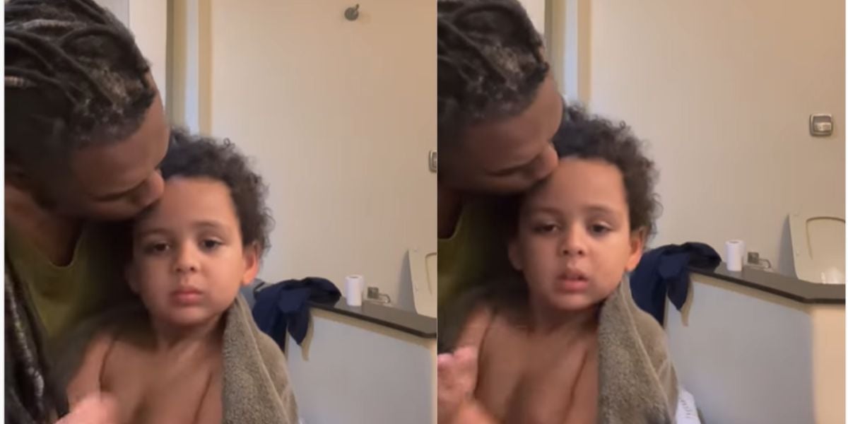 Manoel Soares e seu filho Ezequiel - Reprodução Instagram