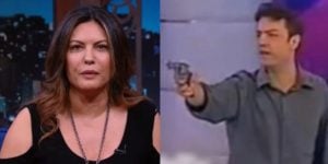 Homem armado que invadiu programa de Márcia Goldschmidt, hoje vive de forma diferente e pede perdão a ela - Reprodução