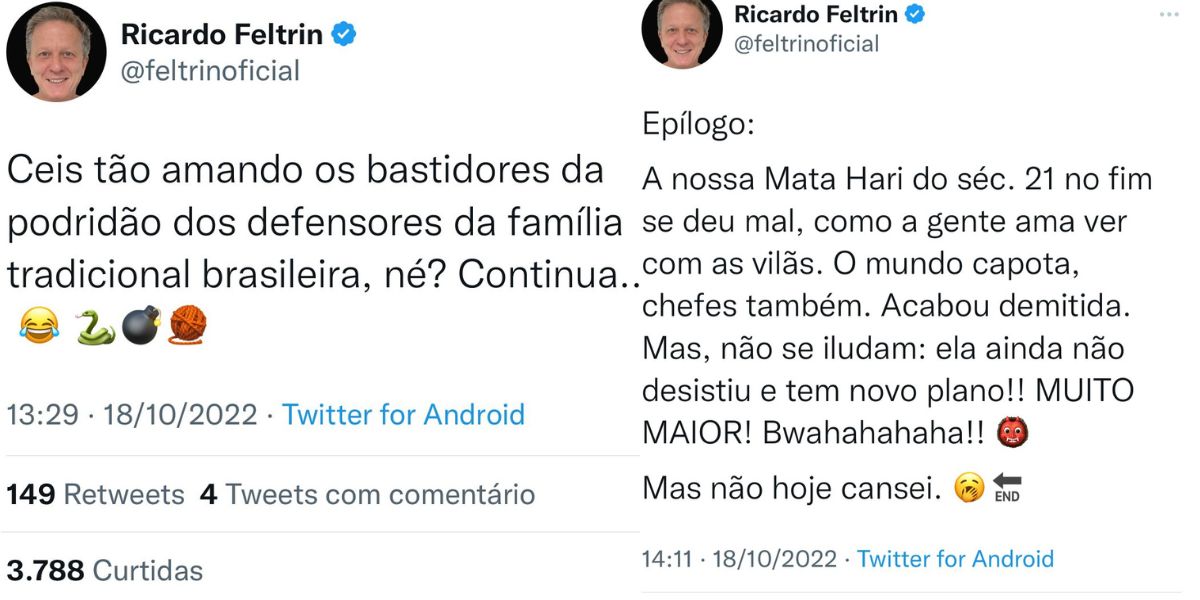 Apresentadora teria traído seu marido com chefe (Reprodução)