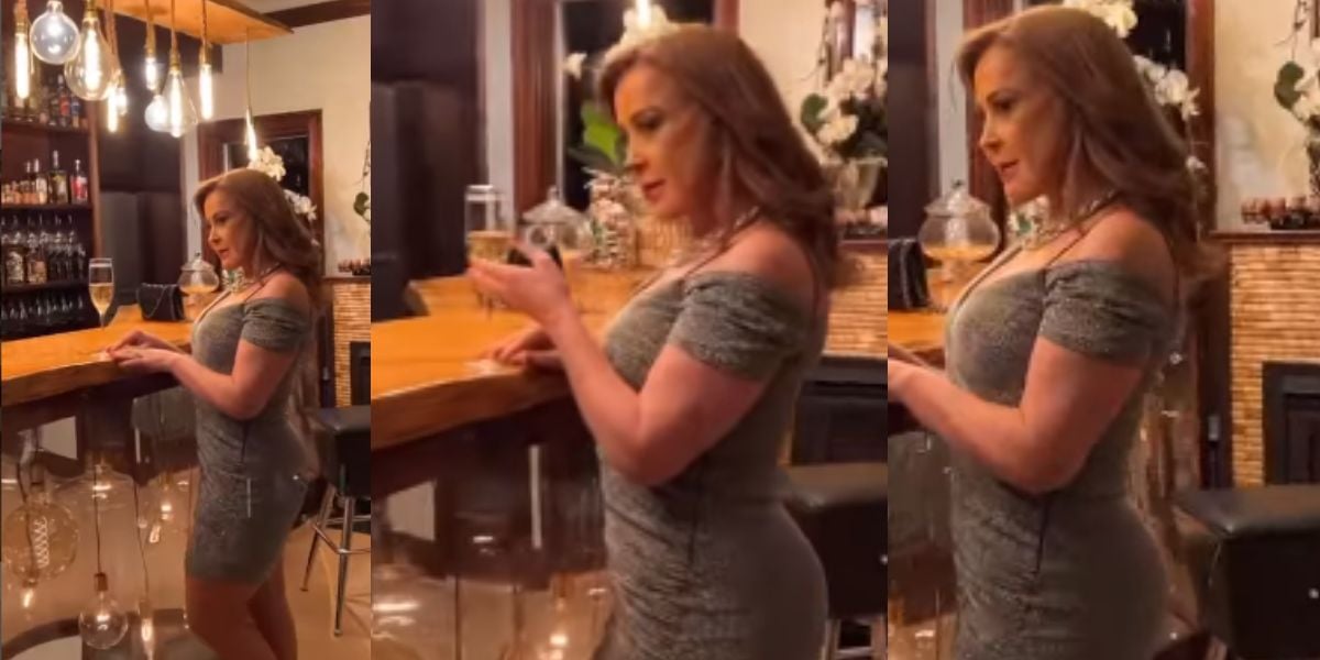 Zilu, aos 63 anos, sensualiza com vestidinho no limite e para muitos ela rejuvenesceu 20 anos: "Que mulher"