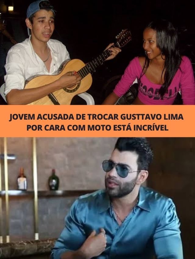 Jovem acusada de trocar Gusttavo Lima por cara com moto está incrível