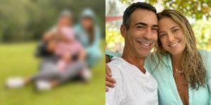 Ticiane Pinheiro compartilha foto com as filhas e mostra que família com César Tralli é linda (Reprodução)