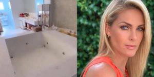 Hidromassagem de Ana Hickmann impressiona (Reprodução)