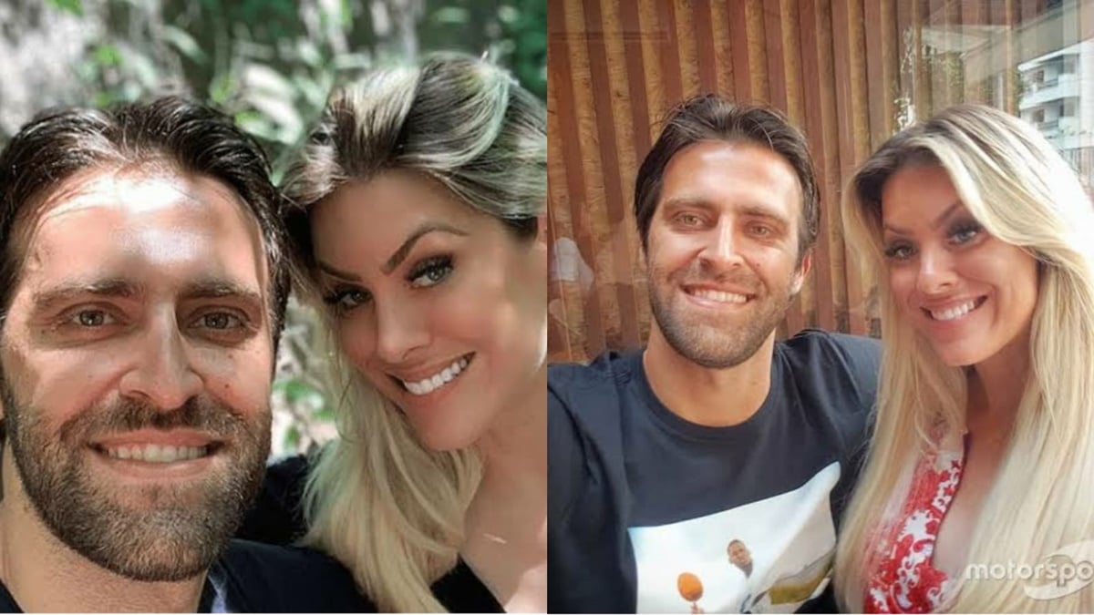 Renata Fan e seu namorado, o piloto Átila Abreu