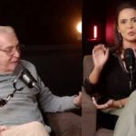 Carlos Alberto e a esposa foram cercados por multidão (Reprodução: Youtube)