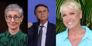 Cássia Kis assume que fez campanha para Bolsonaro na Globo (Reprodução: Montagem TV Foco)