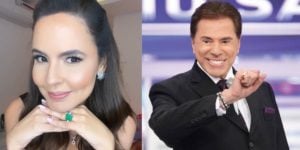 Esposa de Carlos Alberto conta reação ao conhecer Silvio Santos (Reprodução: Montagem TV Foco)