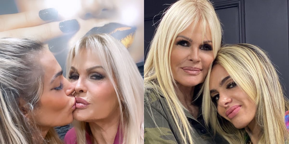 Monique Evans e Cacá Werneck apaixonadas (Reprodução: Instagram)