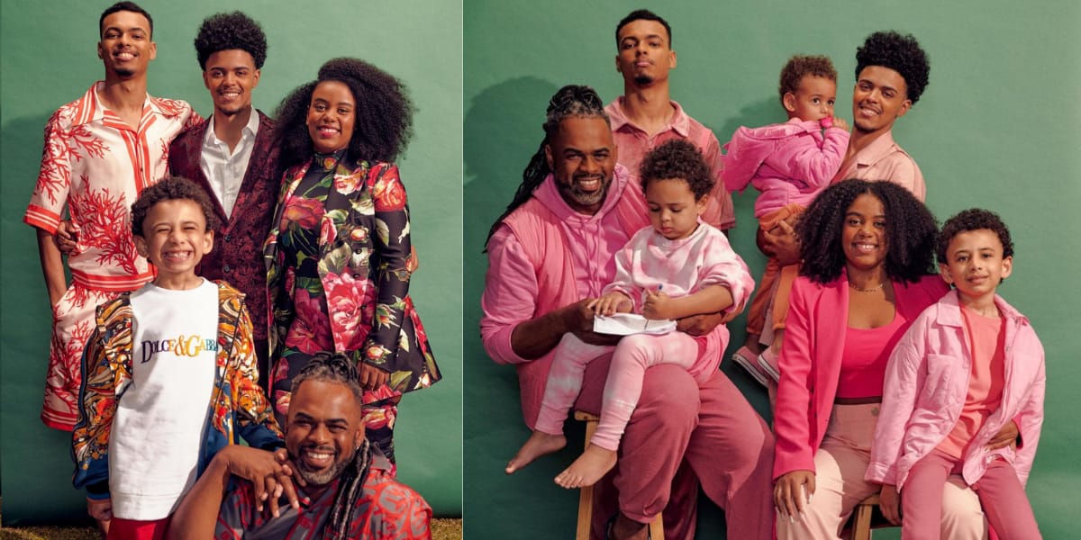 Família reunida (Reprodução: Instagram)