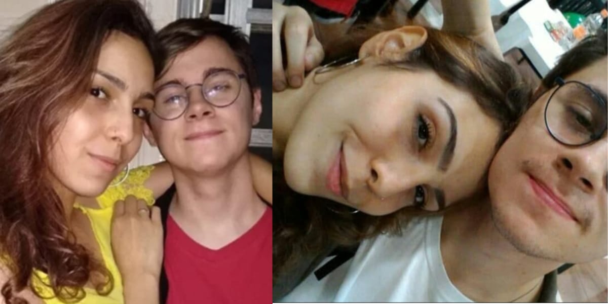 Isabela Tibcherani e Rafael Miguel eram namorados na época do crime (Reprodução: Montagem TV Foco)