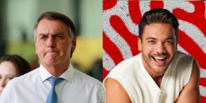 Bolsonaro é ignorado por Wesley Safadão (Foto: Reprodução/Montagem)