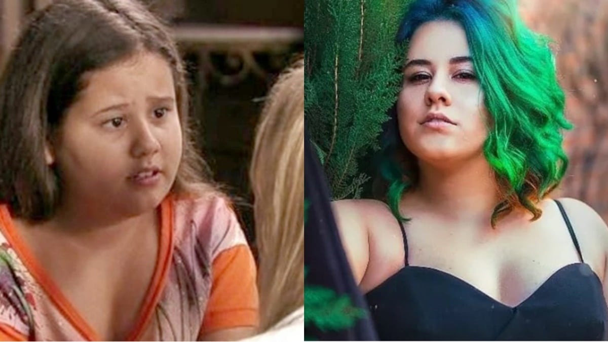 Ágatha de Avenida Brasil e a atriz aos 22 anos