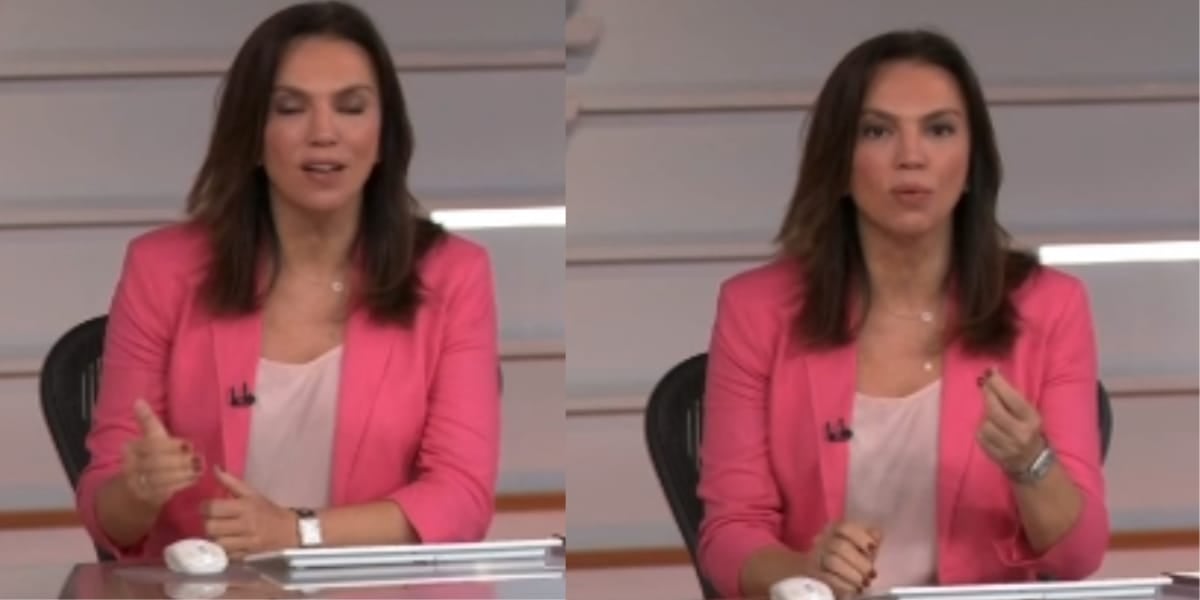 Ana Paula Araújo ficou indignada com os números de violência contra mulher no Brasil (Reprodução: Globo)