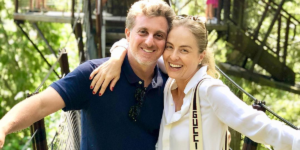 Angélica e seu marido Luciano Huck (Foto: Reprodução)