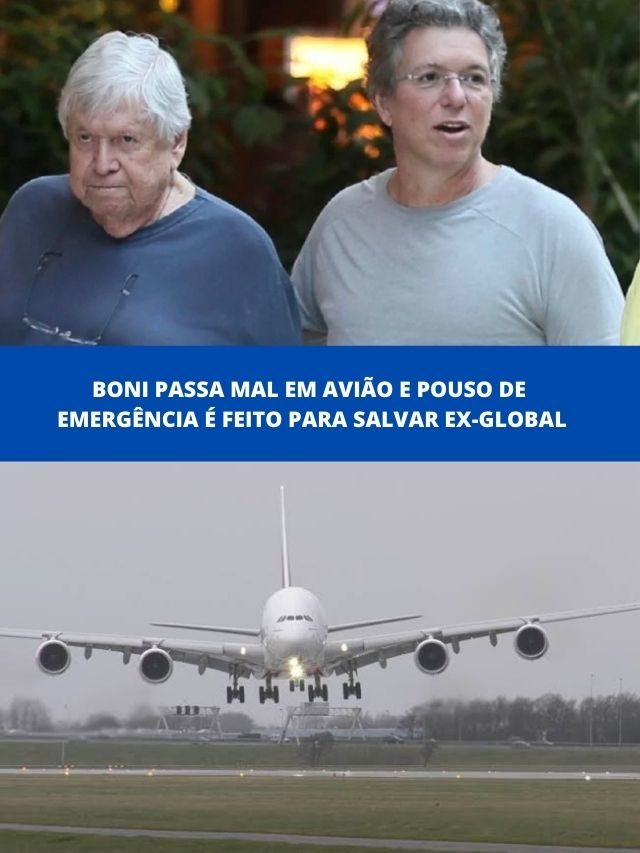Boni passa mal em avião e pouso de emergência é feito