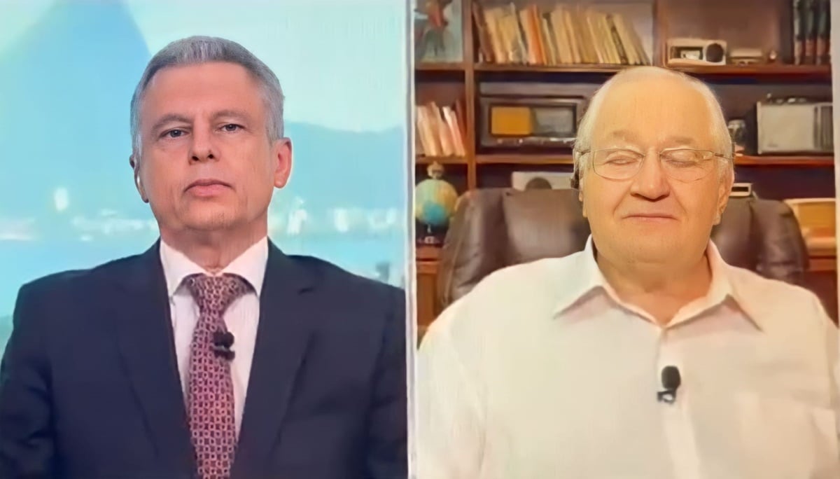 Fernando Molica nota que Boris Casoy ficou desacordado enquanto ele falava