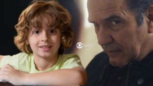 Guerra (Humberto Martins) de Travessia se apegará a mais um 'órfão' na novela (Foto: Reprodução / Globo / Montagem TV Foco)