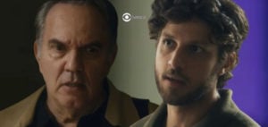 Travessia - Em reviravolta, Ari mata Guerra? O ambicioso mostrará a sua verdadeira face e irá destruir o sogro (Foto: Reprodução / Globo / Montagem TV Foco)