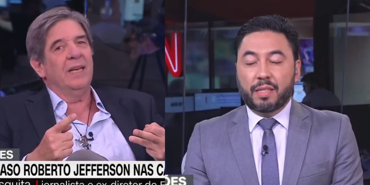 Fernão Lara Mesquita cortou algumas vezes Iuri Pitta e teve seu áudio cortado a pedido de Márcio Gomes (Reprodução: CNN Brasil)