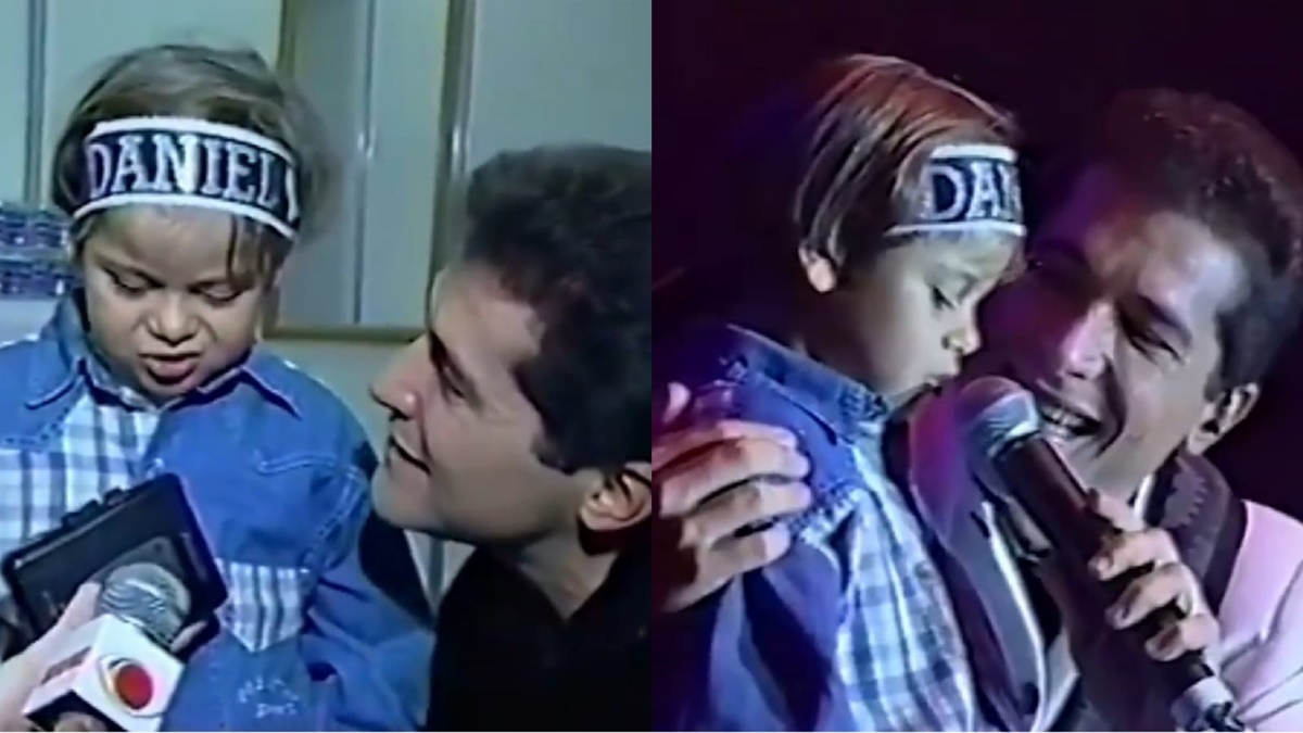 Antes de ser o Guguzinho, Marcos Felipe foi encontrado por Daniel em show