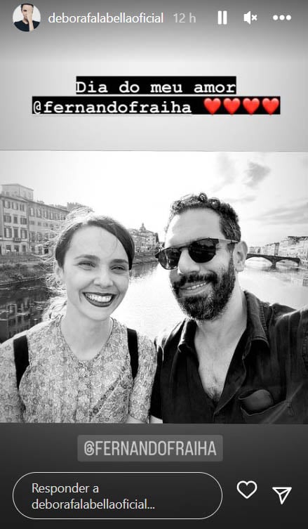 Débora Falabella e Fernando Fraiha (Foto Reprodução/Internet)