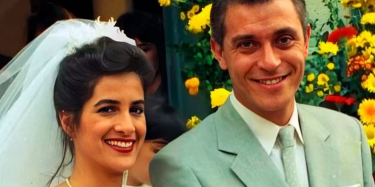 Lúcia Veríssimo e Luciano Santiago em cena de Despedida de Solteiro - Foto: Reprodução