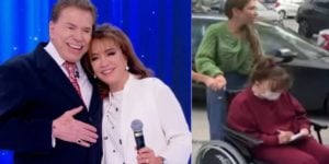 Silvio Santos e Íris Abravanel (Reprodução)