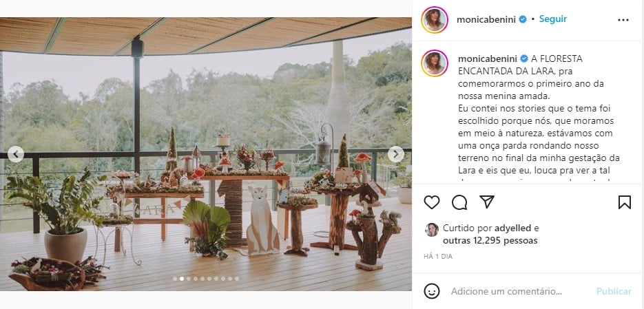Júnior Lima celebra primeiro aniversário da filha com festa luxuosa - Foto: Reprodução