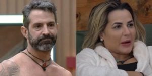 Iran Malfitano e Deolane na Fazenda 14 (Reprodução)