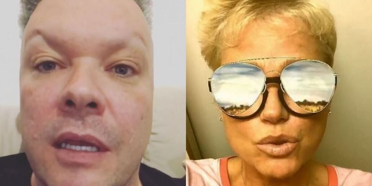 Felipeh Campos se manifestou quando Xuxa menosprezou a aparência dele para defender sua filha Sasha (Foto Reprodução)