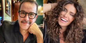 Giovanna Antonelli e Murilo Benício se dão super bem e até viajam todos juntos (Foto Reprodução/Montagem/Internet)