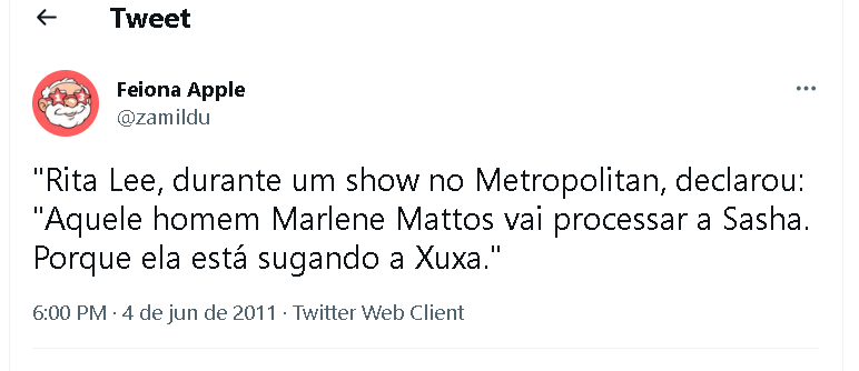 Rita Lee se meteu na relação de Xuxa com empresária Marlene Mattos um causou um bafafá - Foto Reprodução