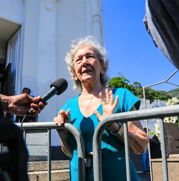  Maria Dal Farra, mãe de Susana Naspolini - - Fotos: Victor Chapetta - Agnews 