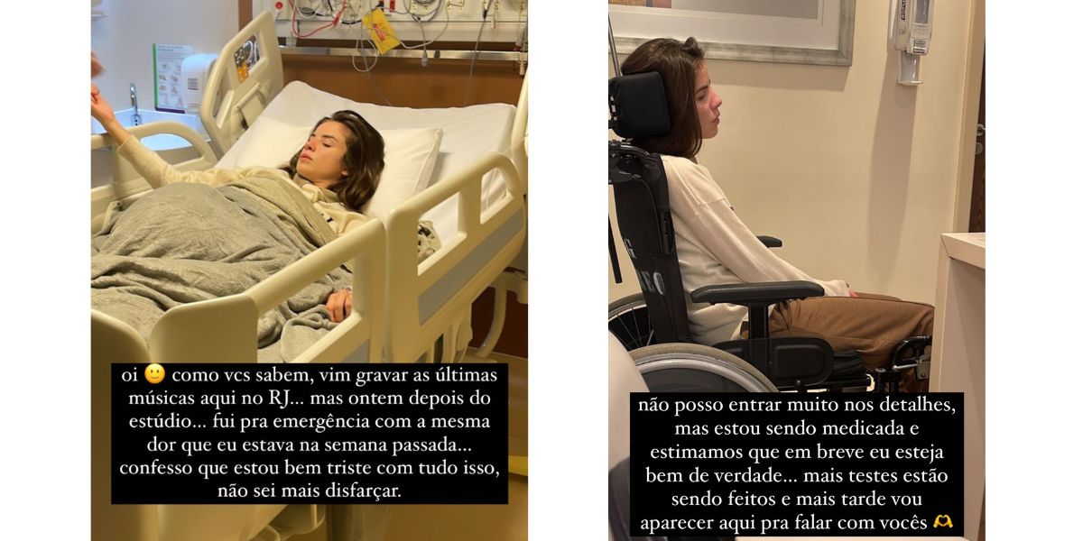 De acordo Com Giulia Be, ela falará mais sobre sua saúde (Reprodução)