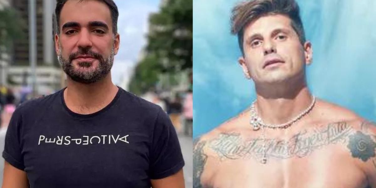 Matheus Pires e Fernando Fernandes, da Globo (Reprodução)