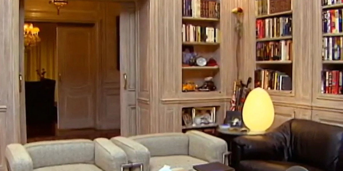 Algumas imagens no interior do apartamento de Jô Soares (Foto Reprodução/Internet)
