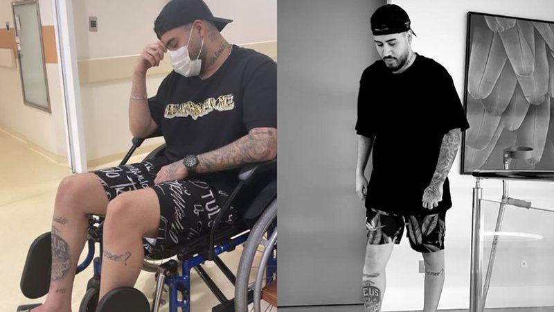 Kevinho voltou a andar após acidente e cirurgia delicada (Foto: Reprodução)