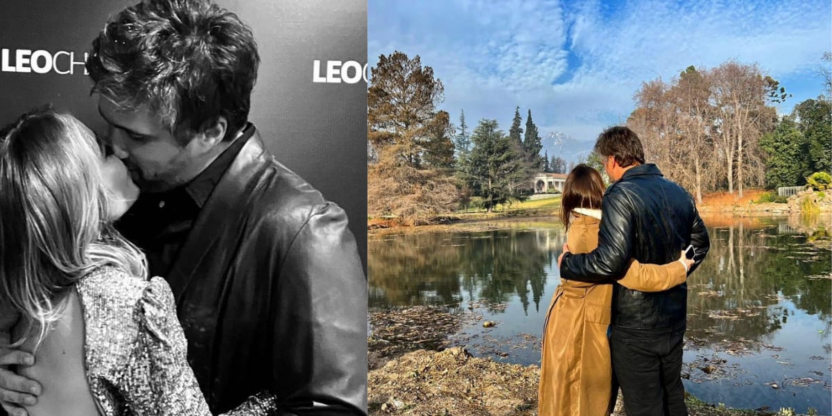 O cantor e a designer vivem um relacionamento curto, mas de muito amor (Reprodução: Instagram)