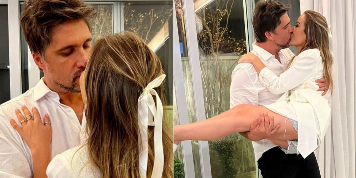 O casal é sempre muito discreto, mas sempre que aparecem estão muito apaixonados (Reprodução: Instagram)