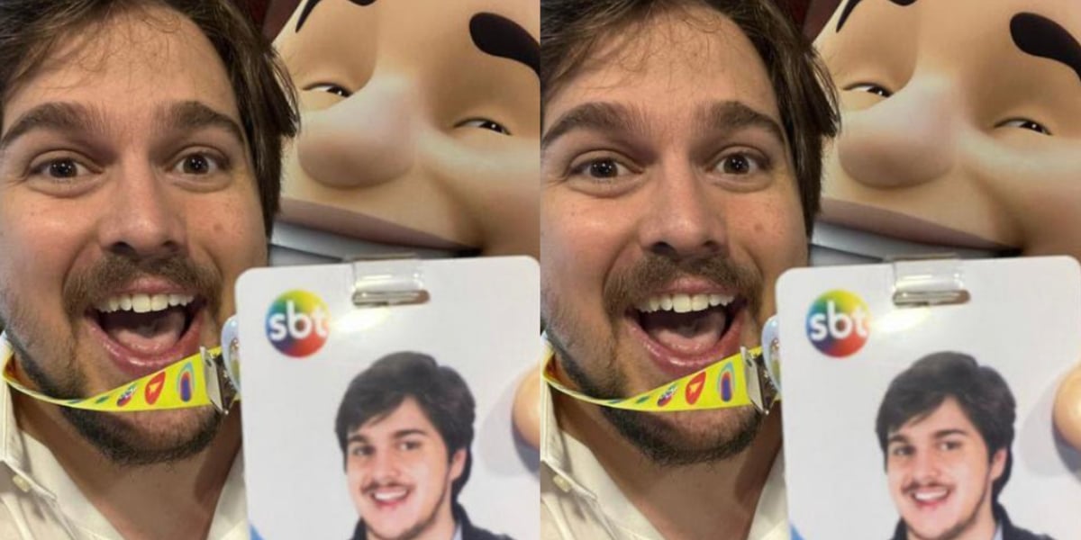 Lucas Salles anuncia projeto no SBT - Foto: Reprodução