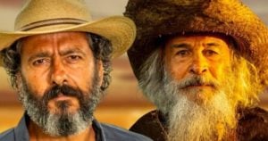 Marcos Palmeira e Osmar Prado em Pantanal, da Globo (Reprodução/ Internet)