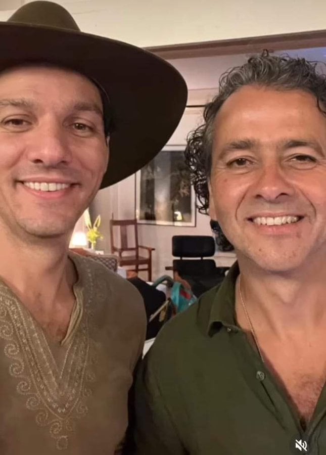 Marcos Palmeira e Guito, atores de Pantanal, se despediram da novela e mudaram o visual (Foto: Reprodução)