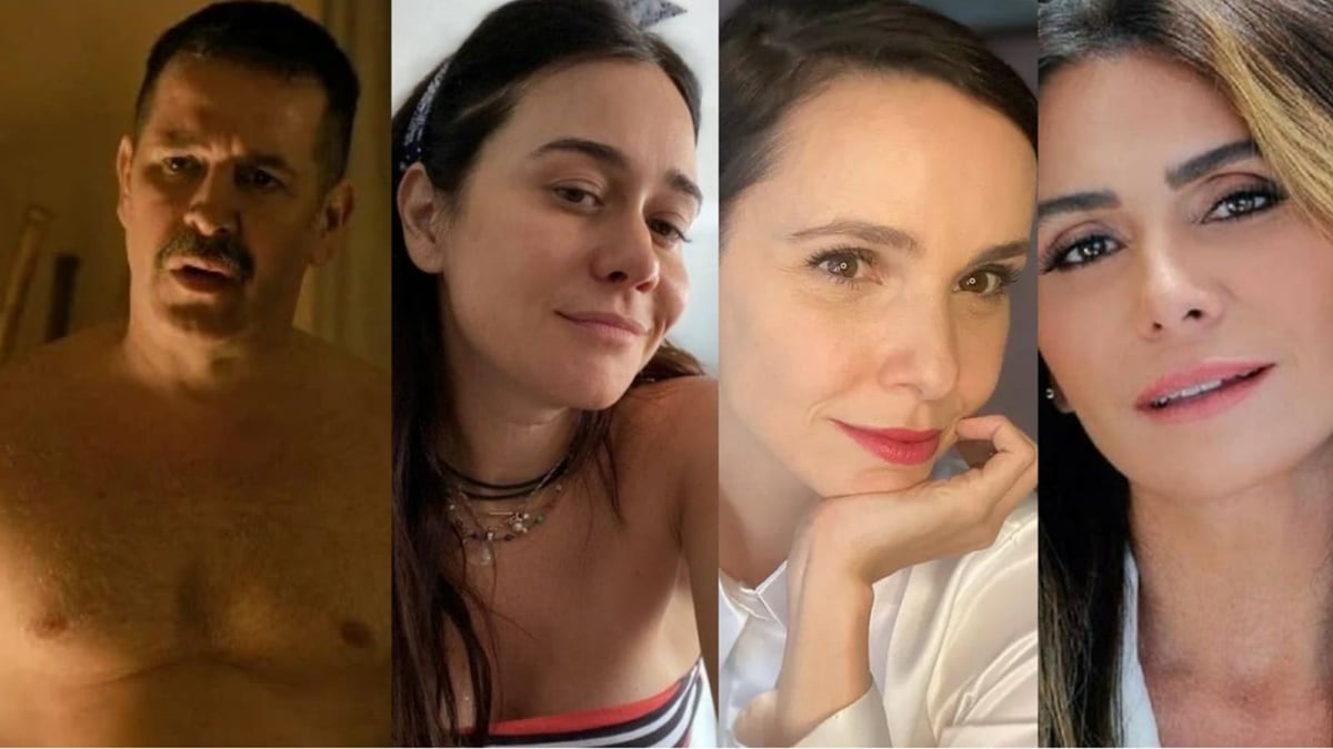 Murilo Benício e suas ex-esposas