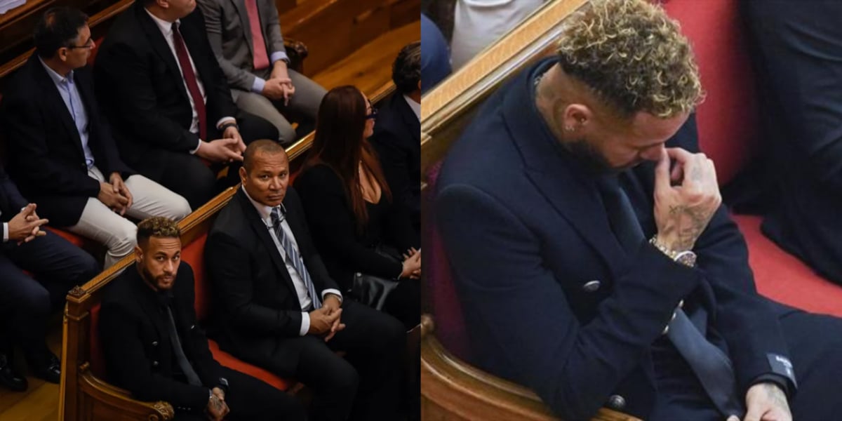 Neymar comparece ao tribunal ao lado da família e responde processo - Foto: Reprodução