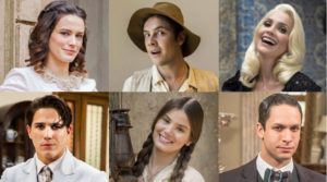 Parte do elenco de Êta Mundo Bom! (2016). Trama já foi reprisada recentemente (Foto: Reprodução / Globo)