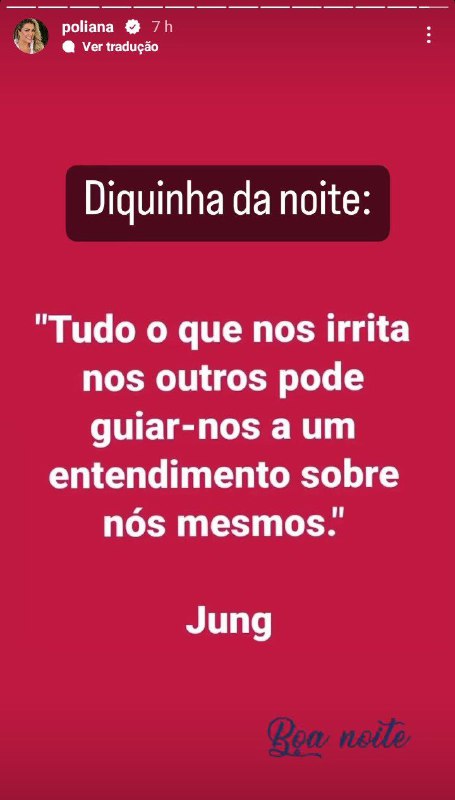 Poliana Rocha surpreendeu com mais uma diquinha da noite e deu o seu recado (Foto: Reprodução/ Instagram) Poliana Rocha surpreendeu com mais uma diquinha da noite e deu o seu recado (Foto: Reprodução/ Instagram)