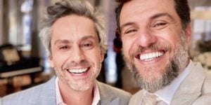 Alexandre Nero e Rodrigo Lombardi (Reprodução)