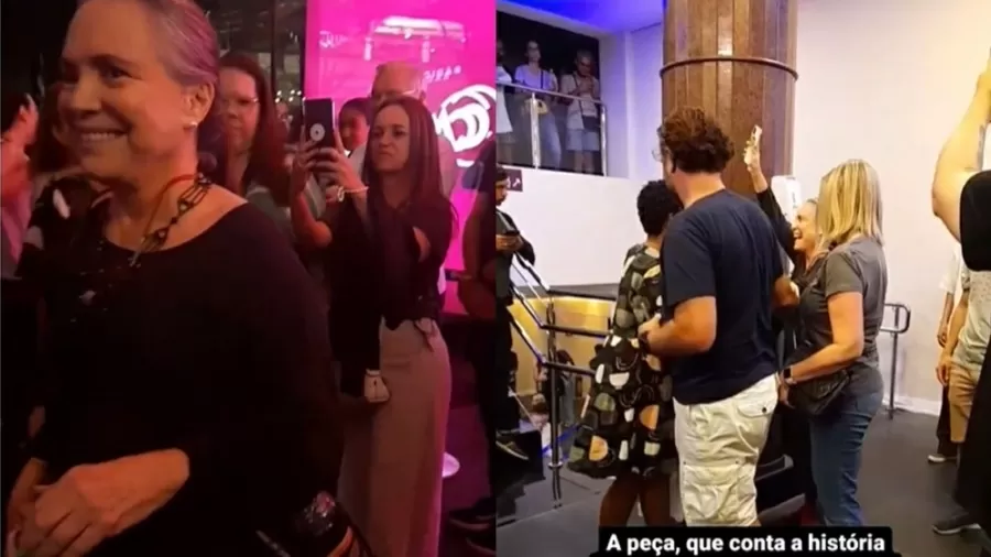 Regina Duarte é vaiada em teatro de São Paulo e gritos de 'fora Bolsonaro' foram ditos pelo público