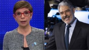 Renata Lo Prete foi colega de faculdade de William Bonner (Reprodução/ Globo)