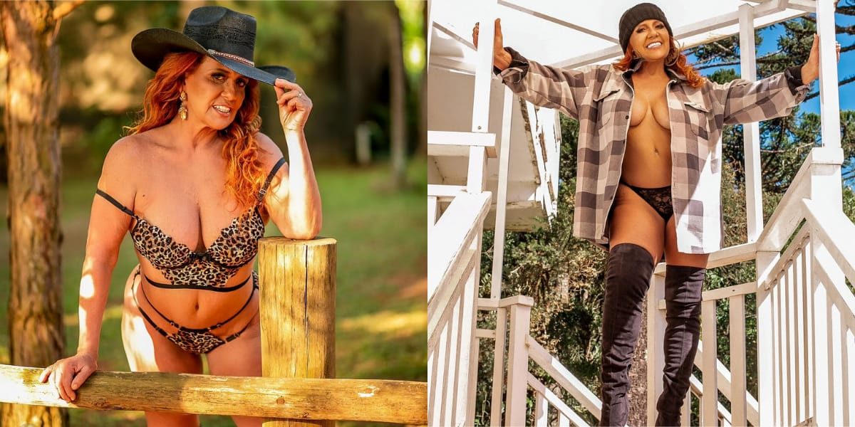 Rita Cadillac costuma postar fotos sensuais em suas redes sociais (Reprodução: Instagram)